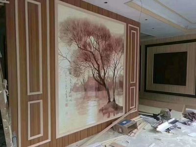 集成墙效果图